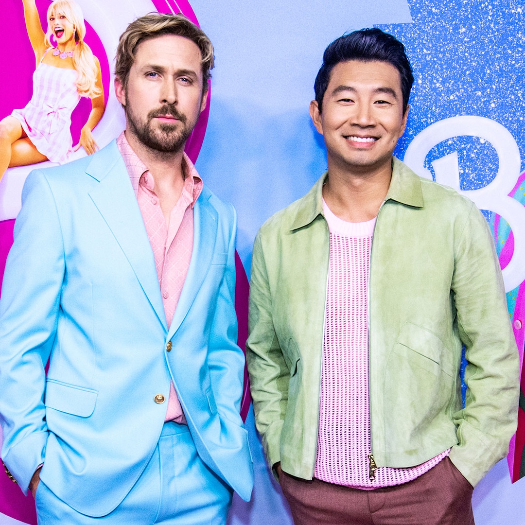Simu Liu Addresses Awkward Red Carpet Moment With Barbie Co-Star Ryan Gosling – E! Online